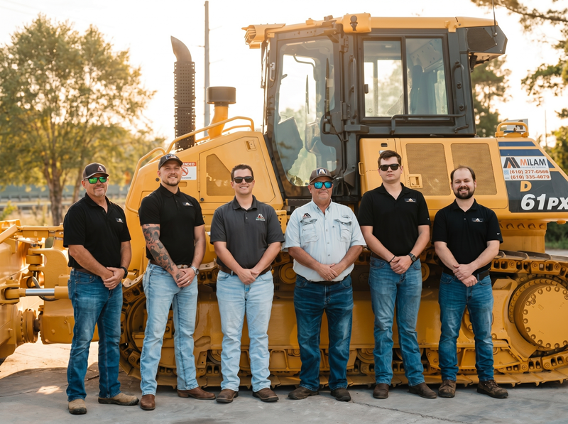 Milam Equipment Rentals team